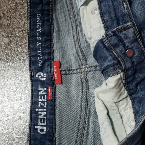 Denizen From Levi's Totally Shaping Boot Cut Denim Jeans Women's Size 10 - Picture 2 of 14
